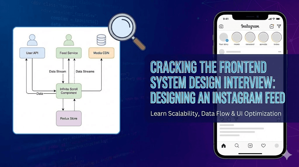 Cracking the Frontend System Design Interview: Designing an Instagram Feed